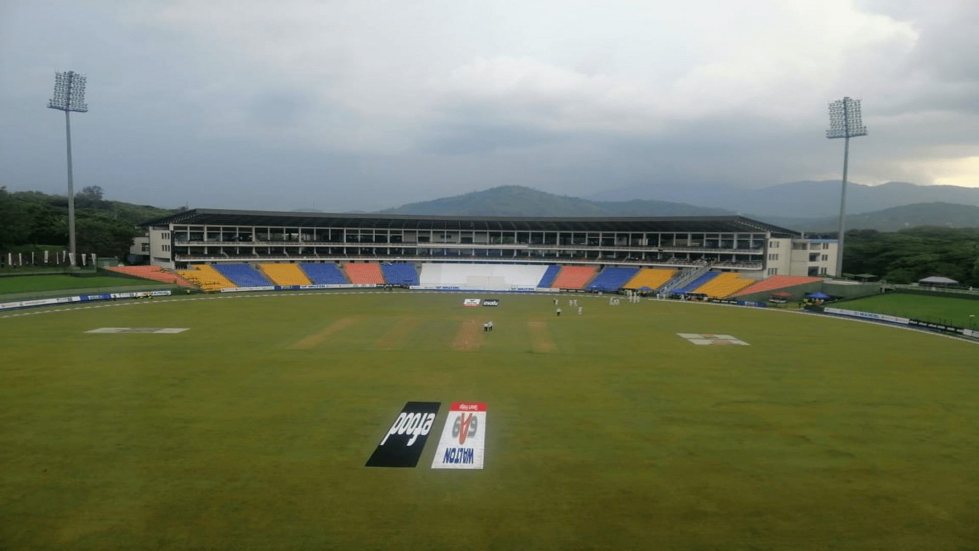 Pallekele International Cricket Stadium will also host the second Test. (Image Credit: Twitter/@OfficialSLC)
