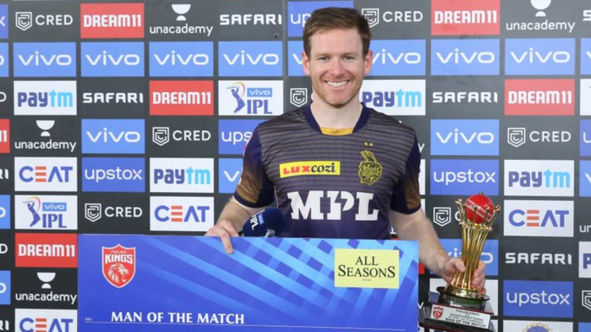 Eoin Morgan played a captain's knock as Kolkata Knight Riders secured a great win against Punjab Kings in IPL 2021.