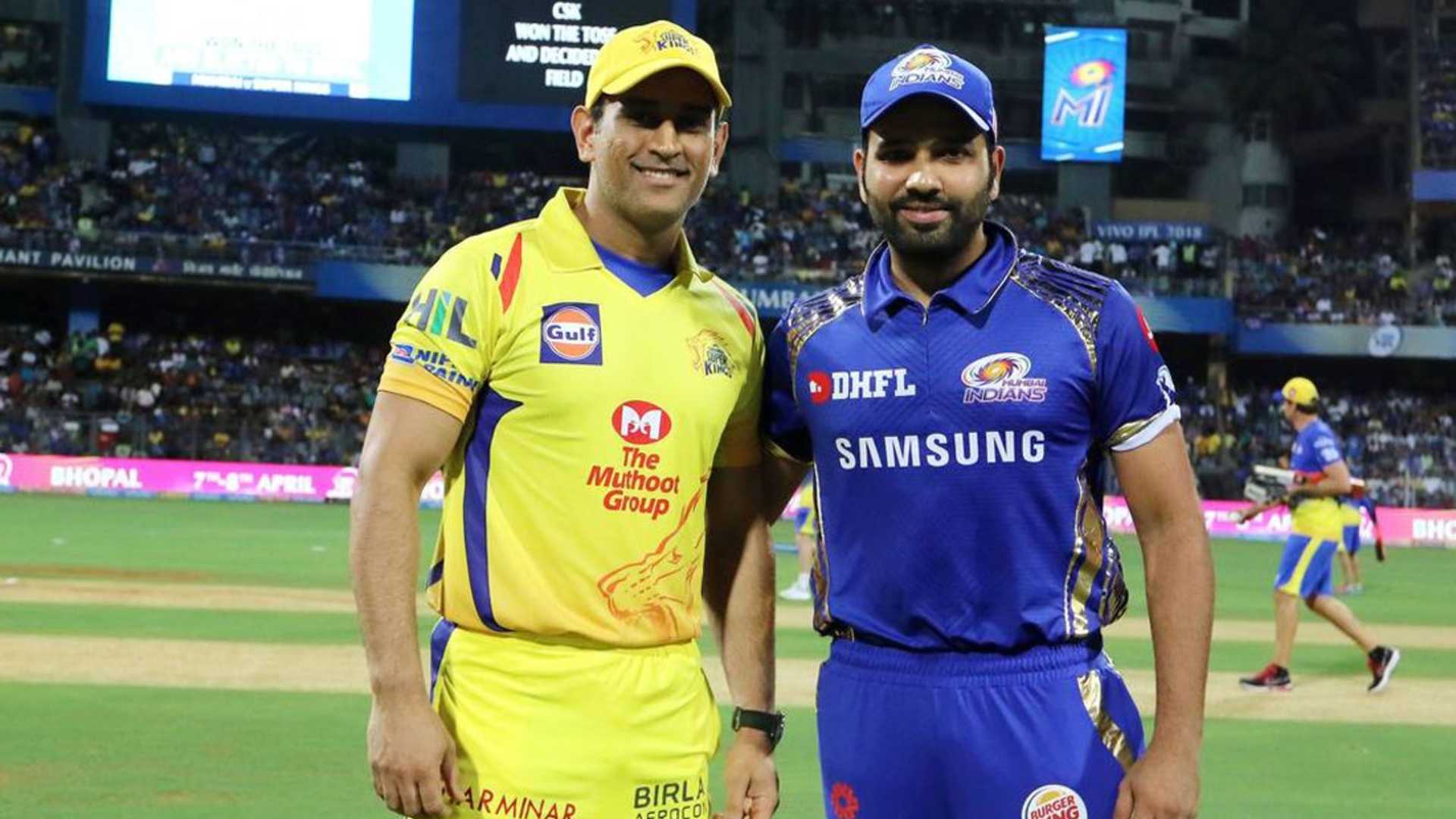 MS Dhoni and Rohit Sharma file photo, Image credit: Facebook