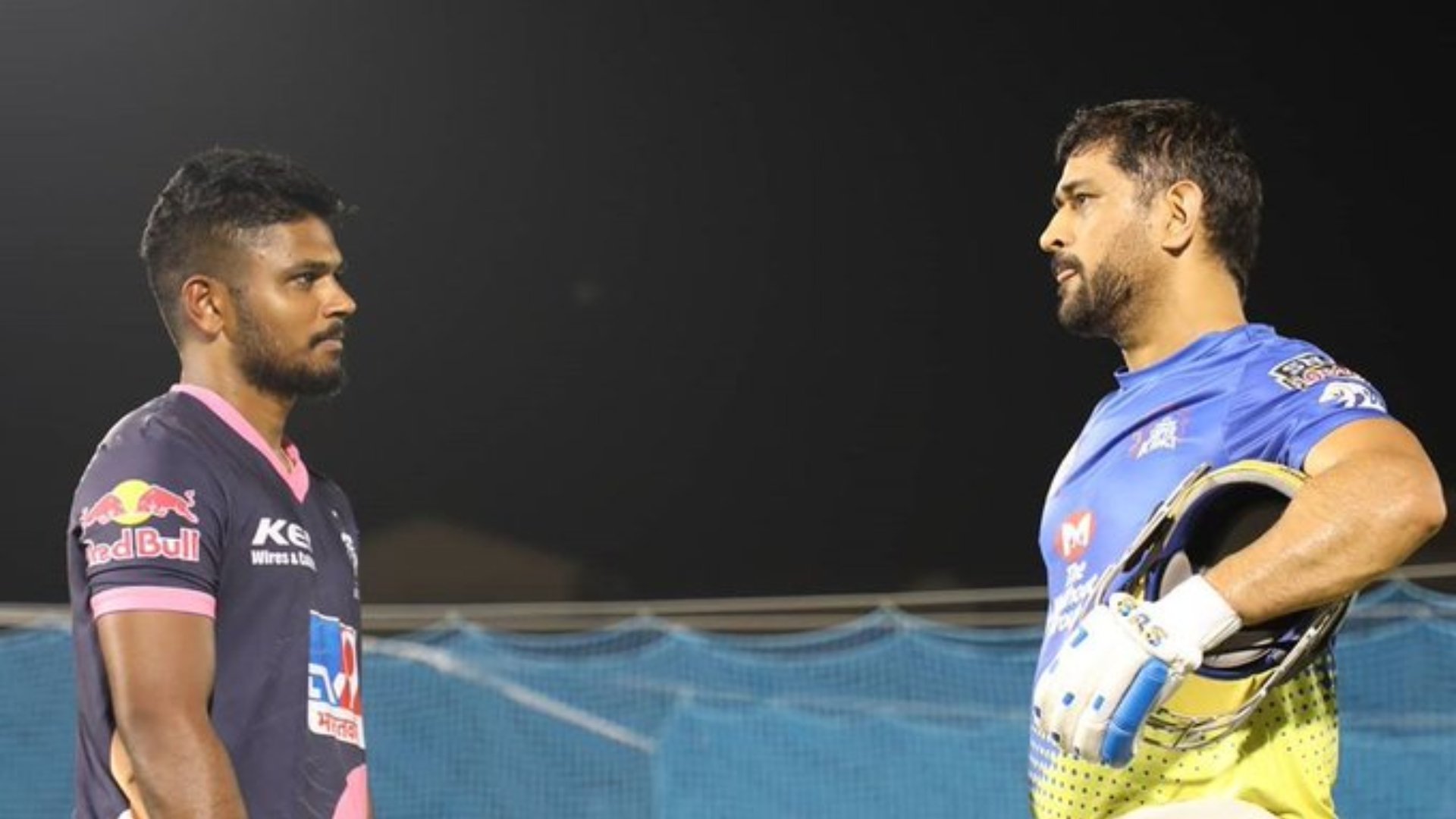 MS Dhoni will be looking to ensure he gets the better of Sanju Samson in the IPL 2021 clash between Chennai Super Kings and Rajasthan Royals.