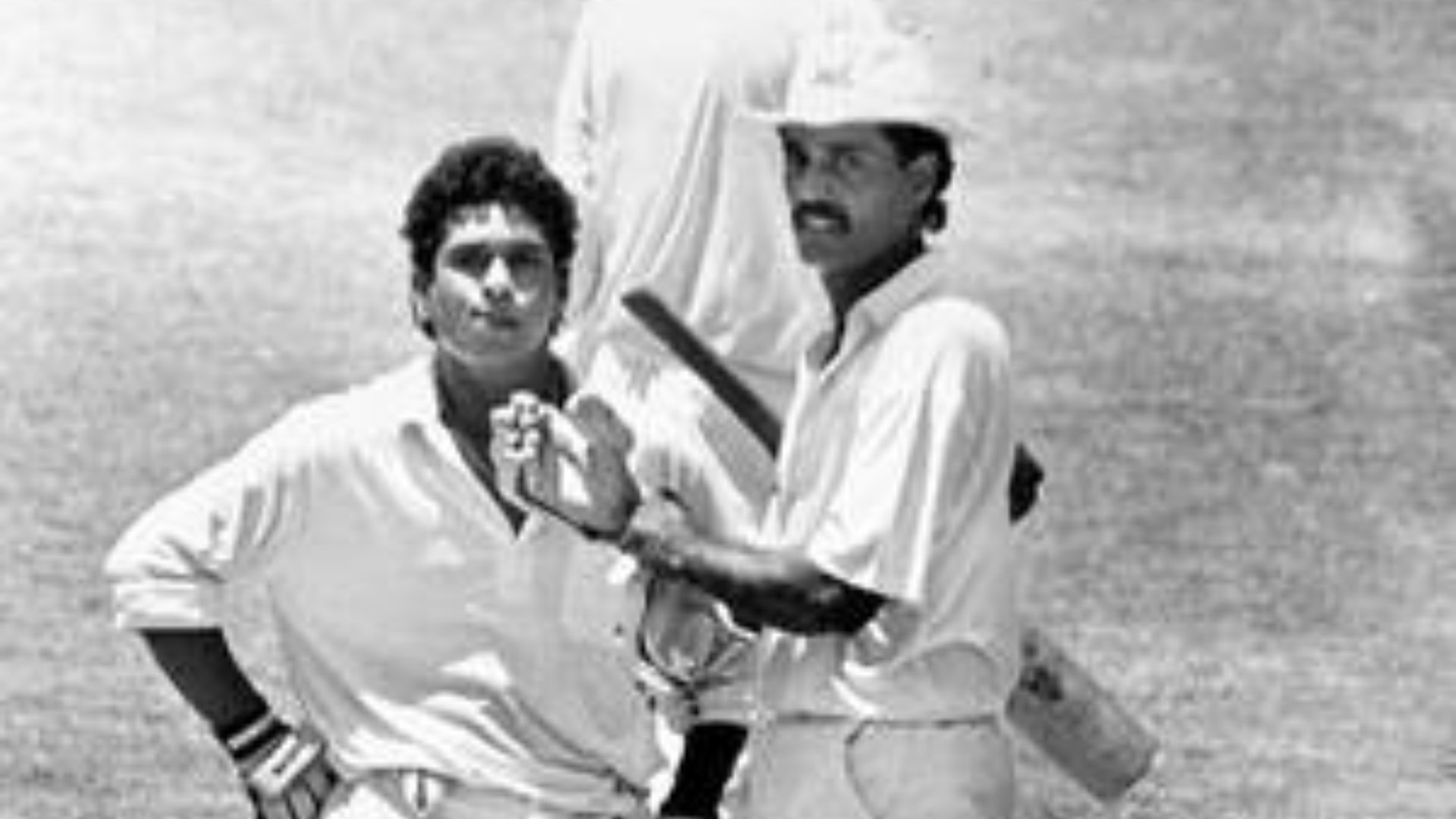 Sachin Tendulkar and Dileep Vengsarkar shared a partnership that boosted Bombay in the Ranji final against Haryana in 1991.