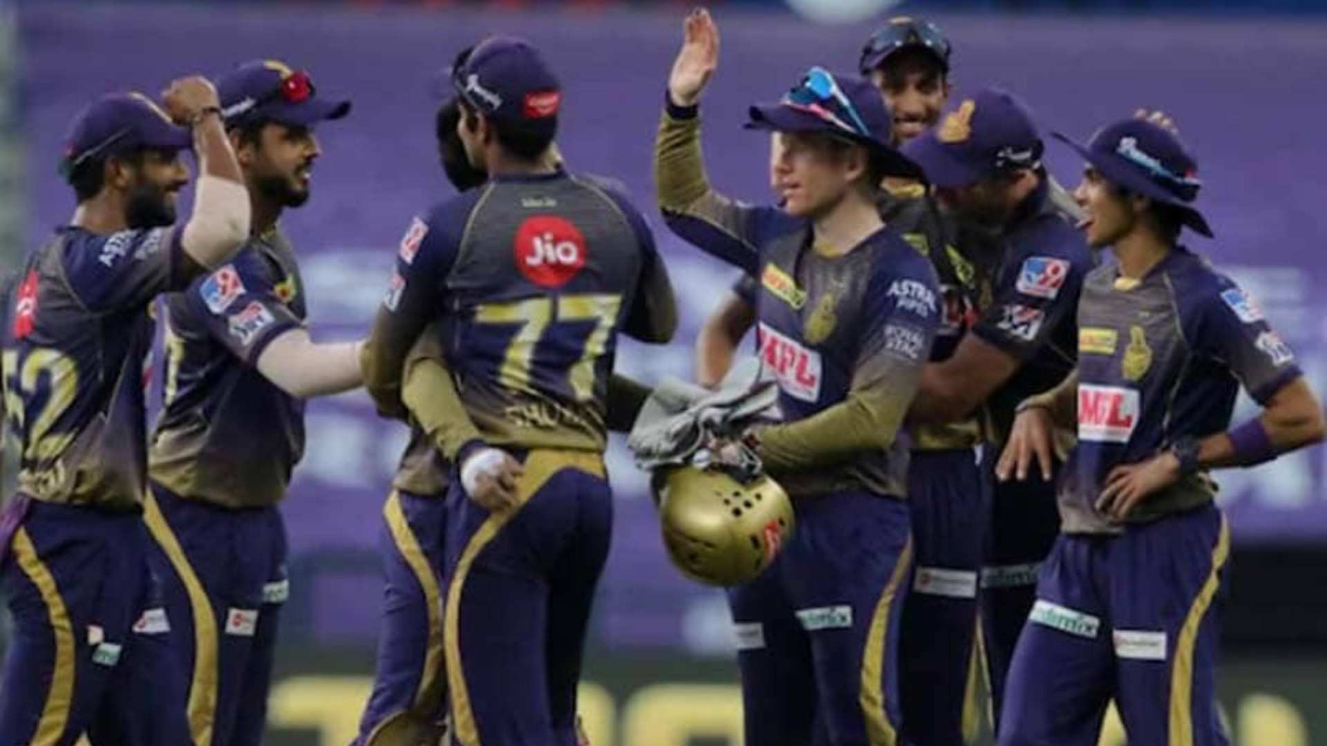 KKR players in a file photo. (Image credit: Twitter)