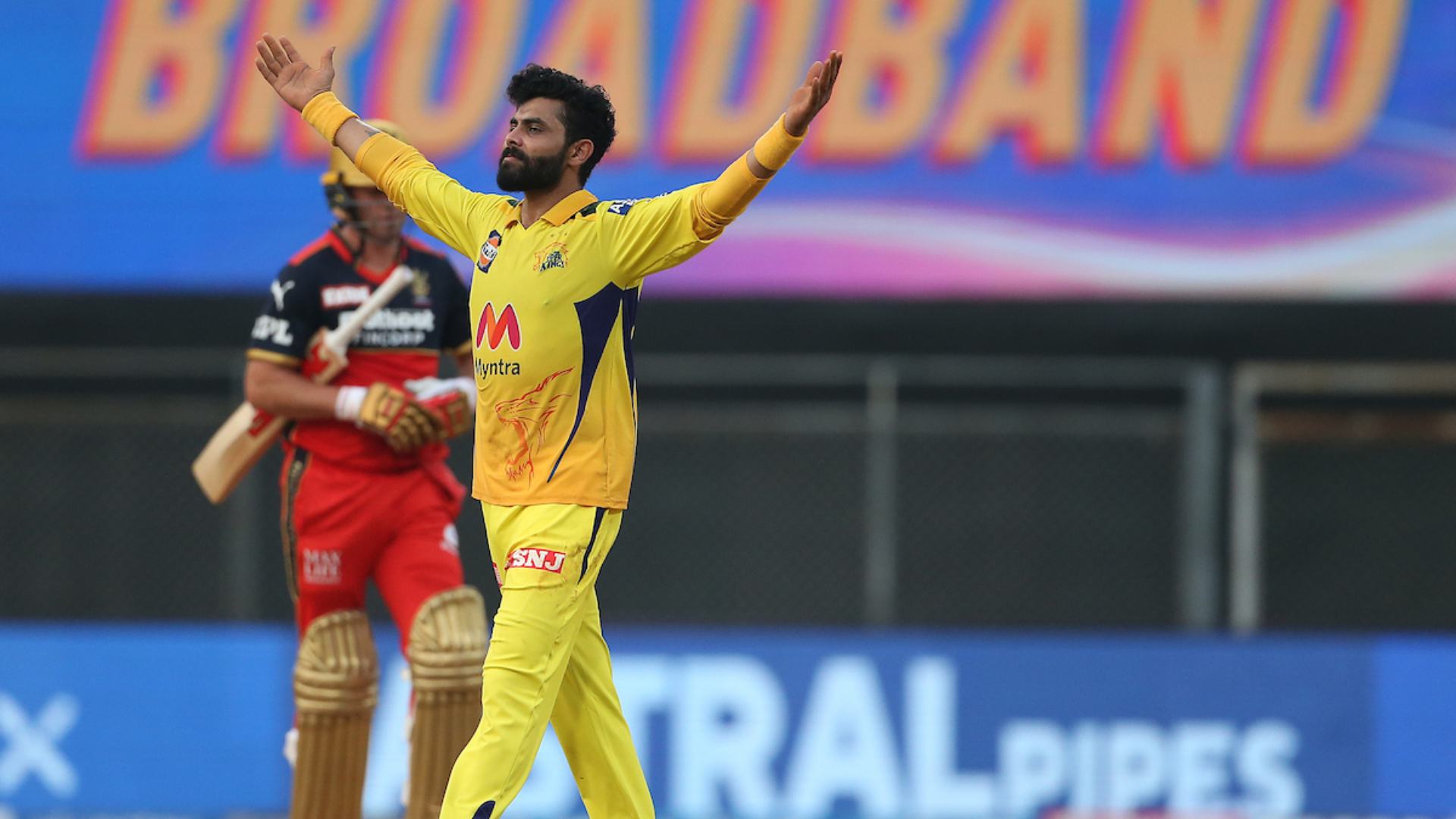 Ravindra Jadeja blasted a 24-ball fifty and took three wickets to give Chennai Super Kings a big win.