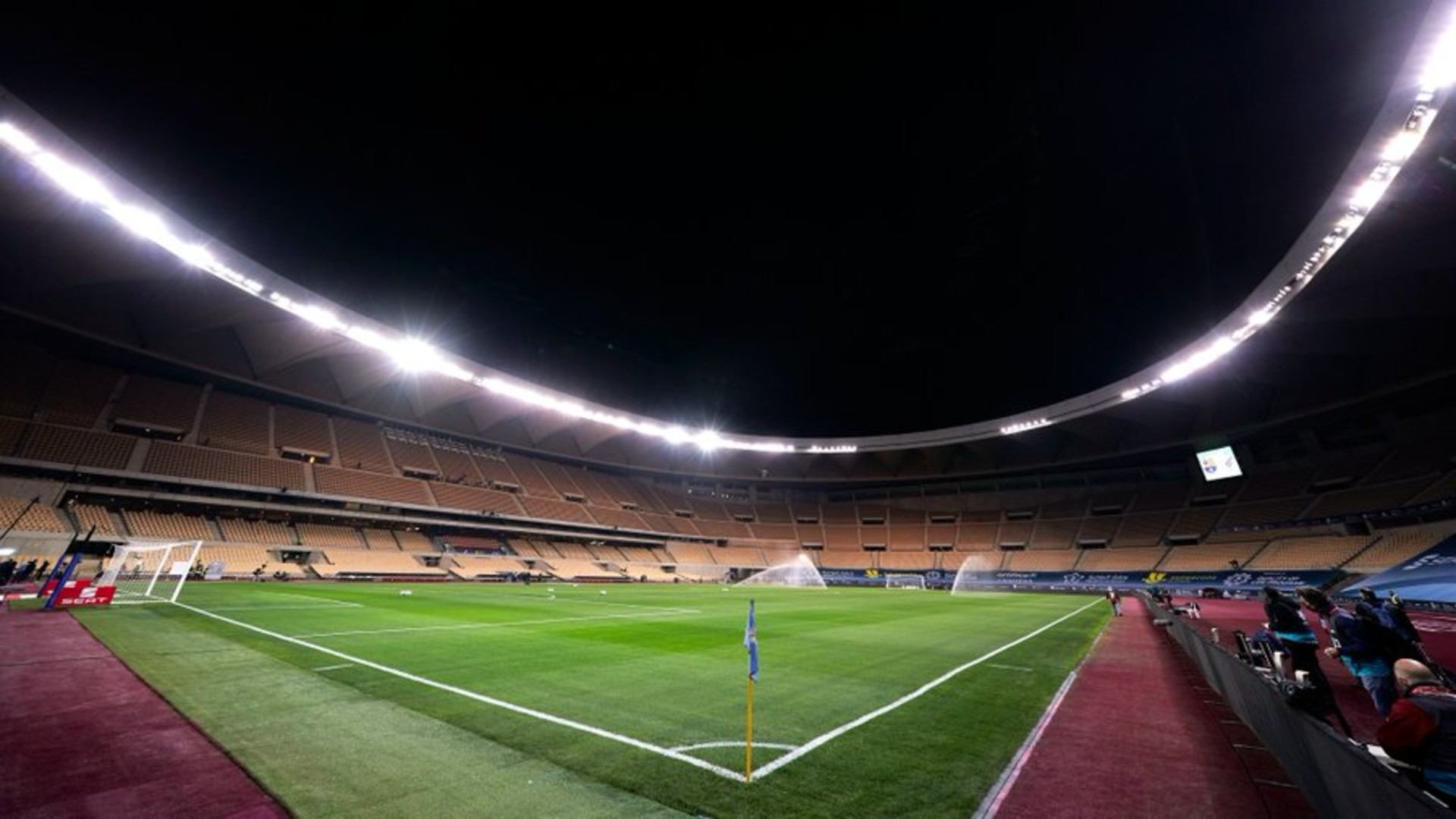 Estadio La Cartuja in Seville; Credit: UEFA Twitter