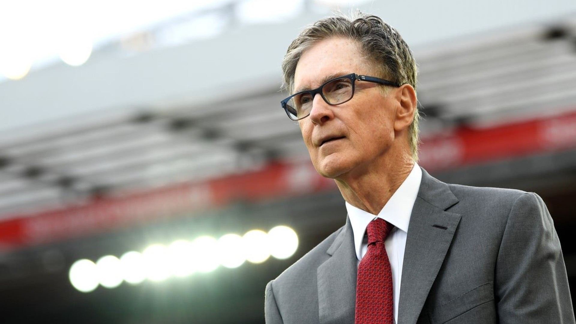 Liverpool owner John W Henry in a file photo; Credit: Twitter