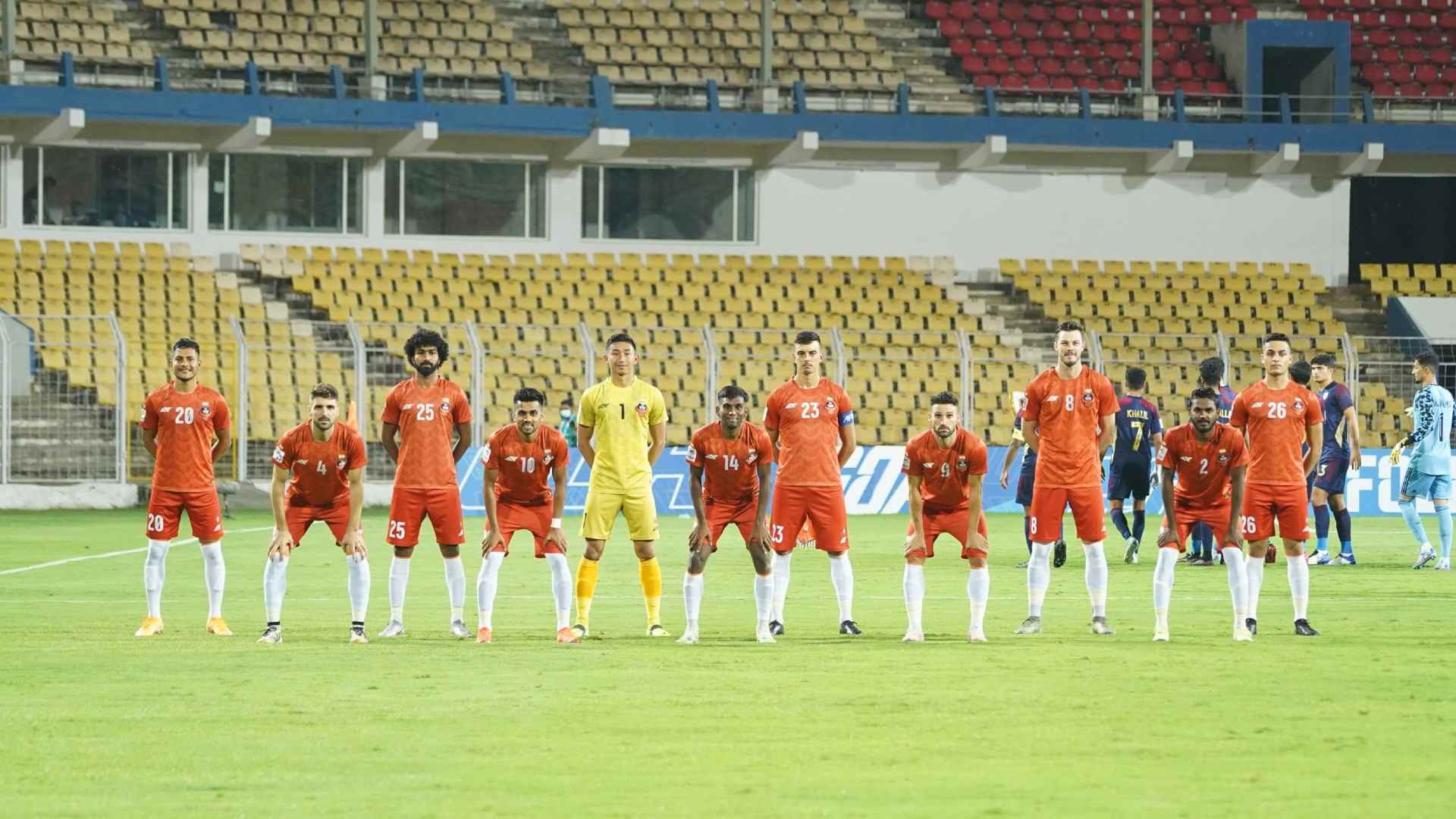 F C Goa held Al-Wahda to a goalless in the ACL on Saturday;photo credit:twitter/@FCGoaOfficial