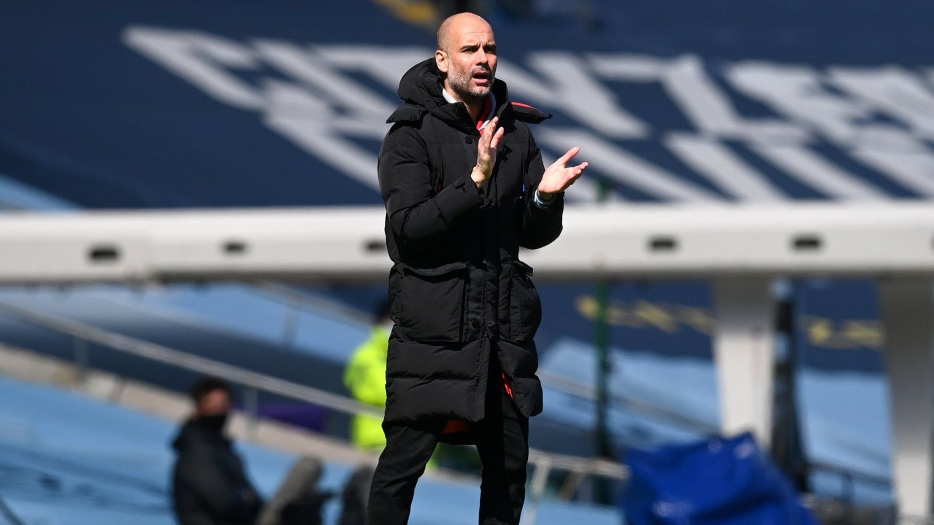 Pep Guardiola in a file photo; Credit: Manchester City Twitter