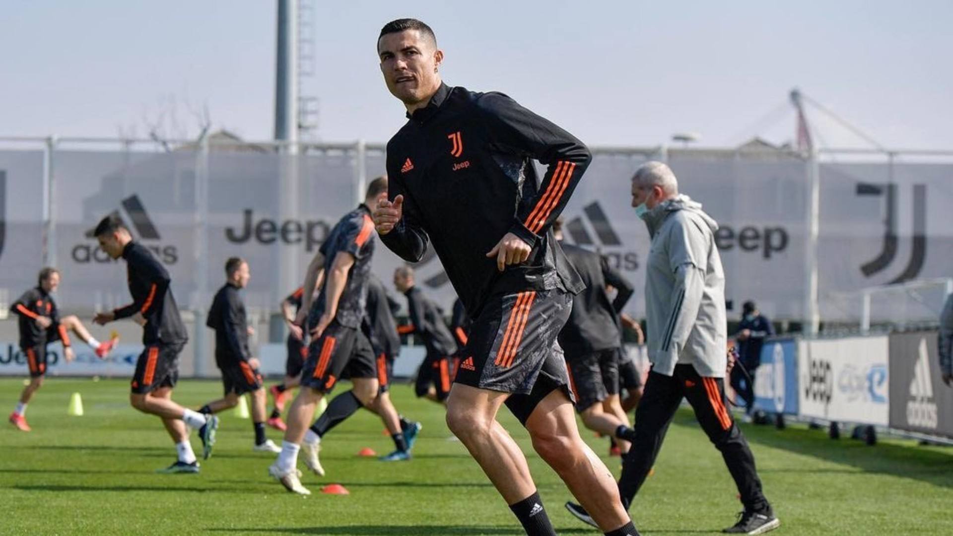 Cristiano Ronaldo training in a file photo; Credit: Cristiano Ronaldo Twitter page