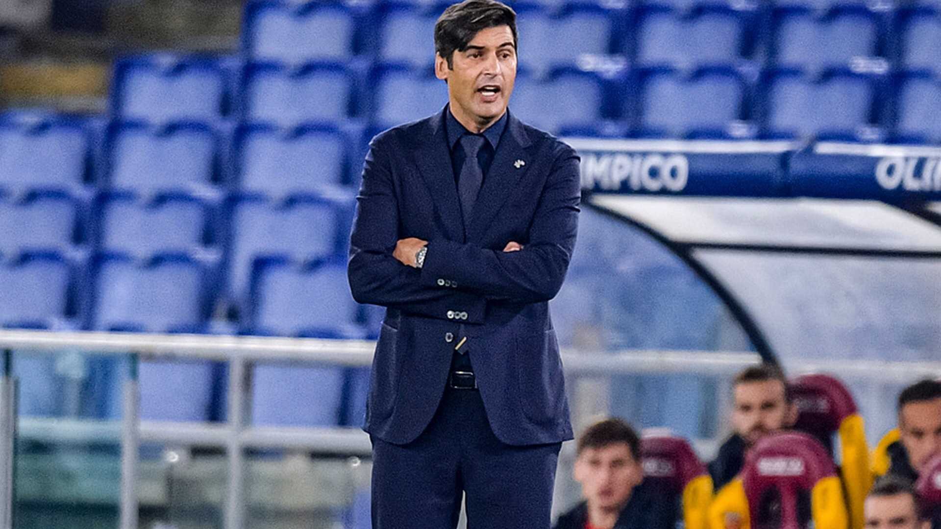 Paulo Fonseca is very highly rated as a manager despite being recently sacked by Roma. (Image Credit: Twitter/@PFonsecaCoach)