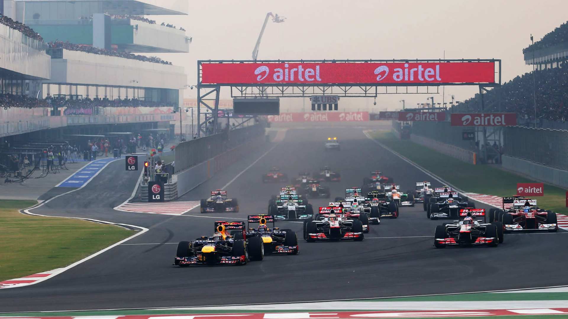 The Buddh International Circuit in India has not hosted an F1 race for a long time.