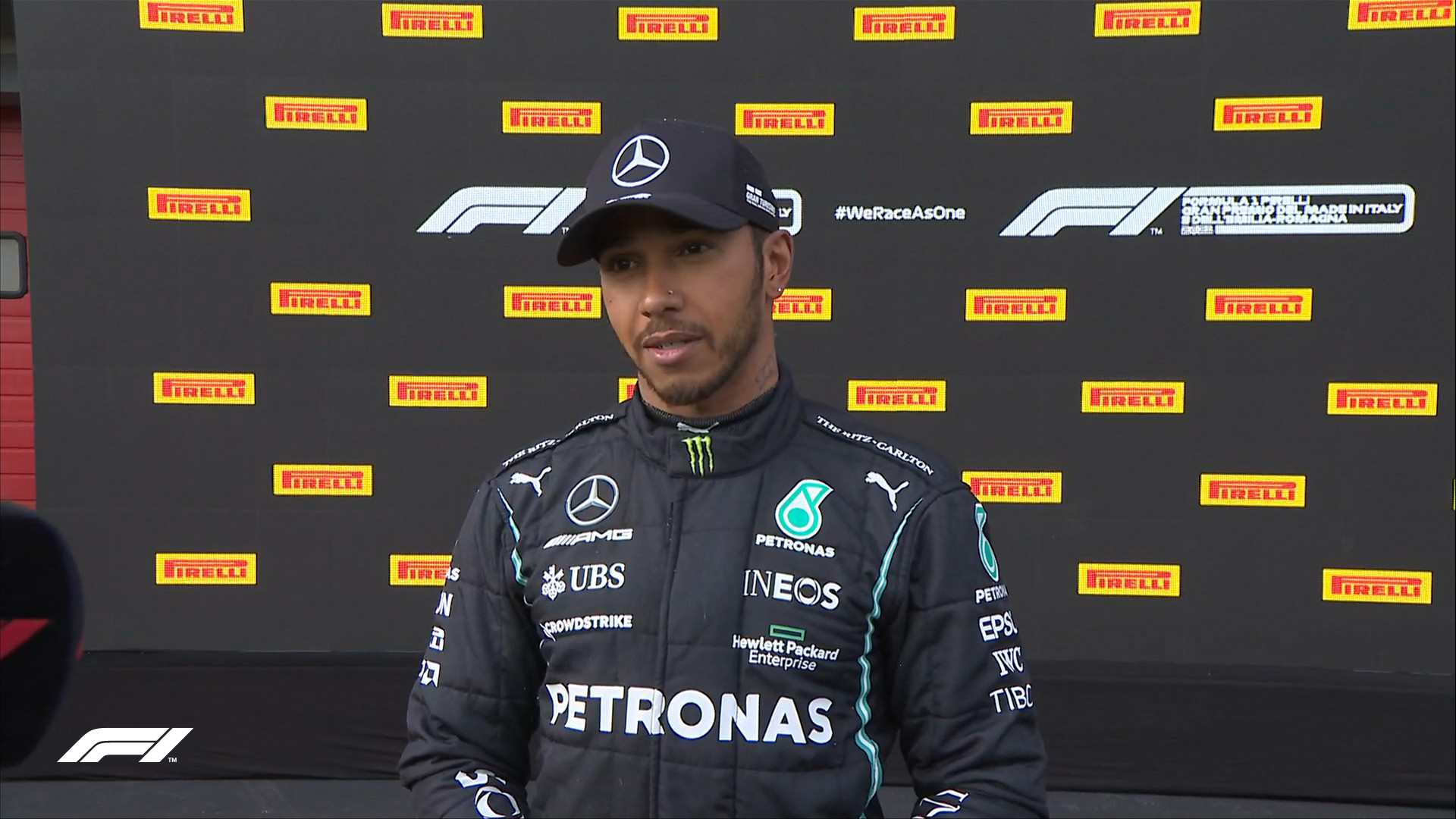 Lewis Hamilton in a file photo. (Image credit: Twitter/ F1)