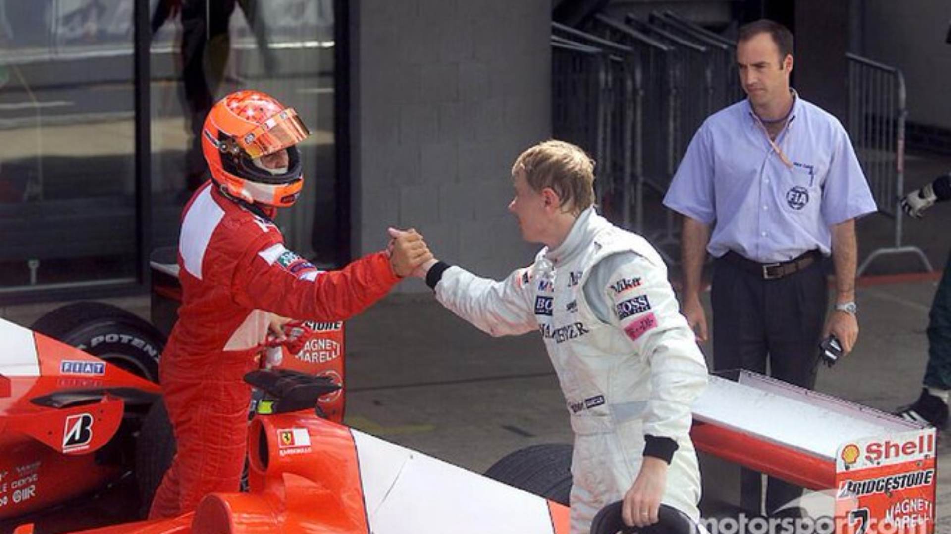 Michael Schumacher and Mika Hakkinen had an intense rivalry in F1.
