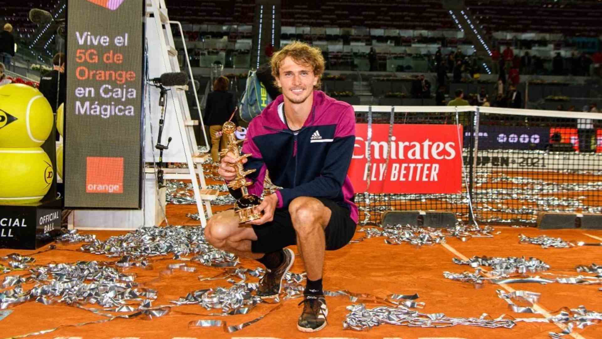 Alexander Zverev was in fine form as he won the Madrid Open for the second time.