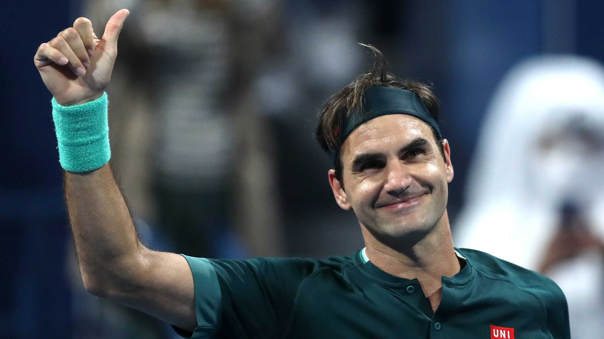 Roger Federer file photo; Credit: US Open Twitter page
