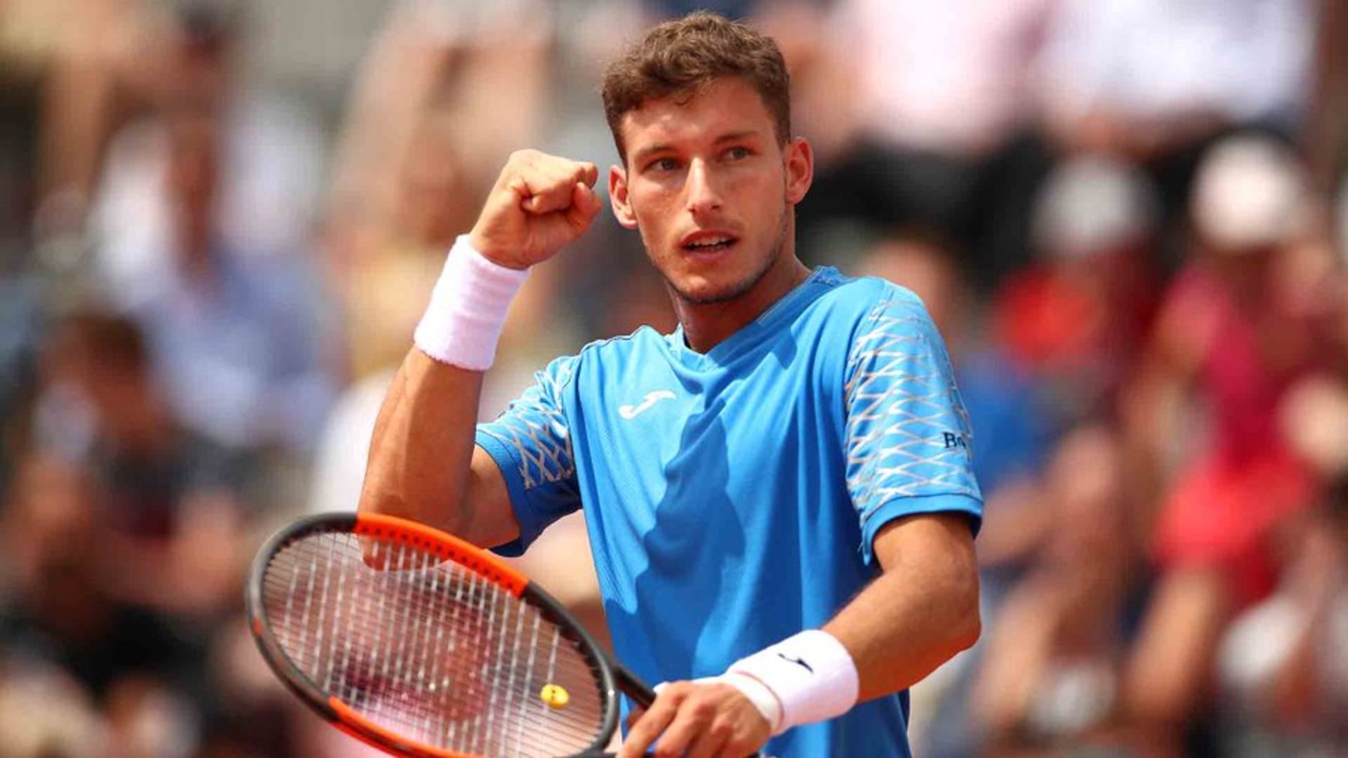 Pablo Carreno Busta in a file photo; Credit: ATP Tour twitter page