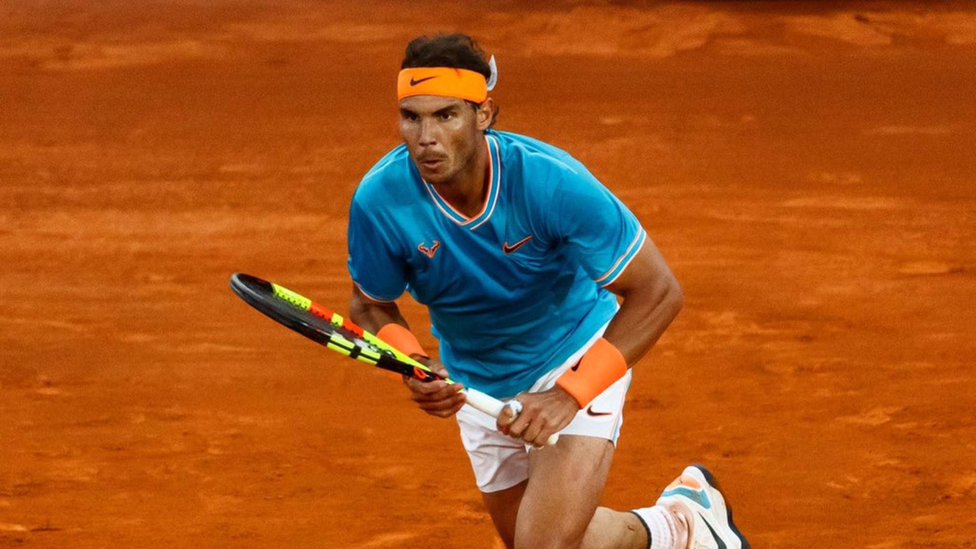 Rafael Nadal in a file photo; Credit: Mutua Madrid Open Twitter page