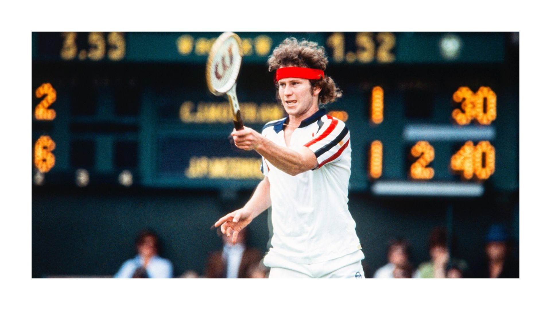 John McEnroe file photo; Credit: Wimbledon Twitter page